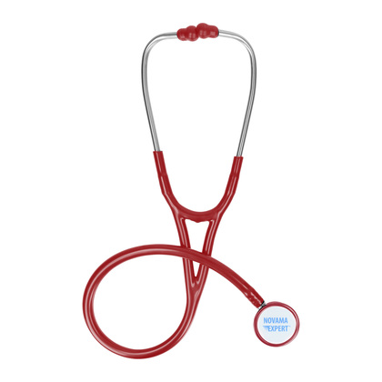 Novama Expert Kardiologický Stetoskop bordový