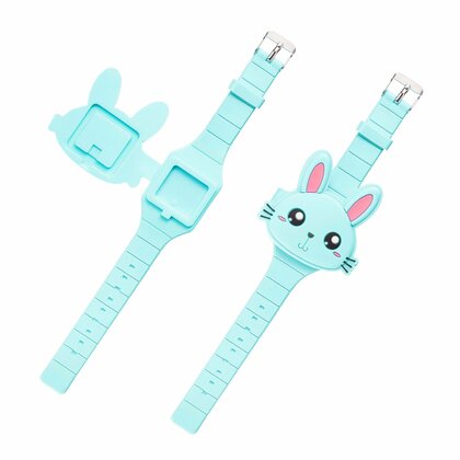 VITAMMY SMILE dětský sonický zubní kartáček, krokodíl + Vitammy Smile Watch, tyrkysové