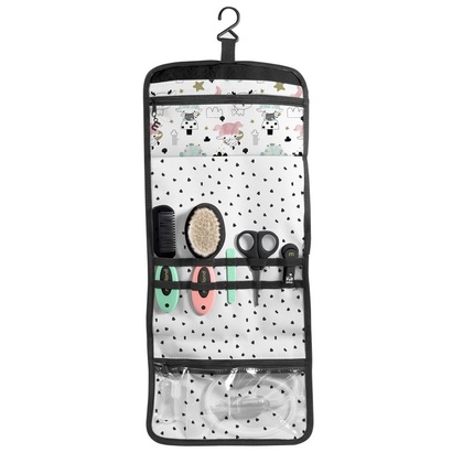 Miniland Varázslatos gyermekgondozó készlet (7 db), fekete-fehér