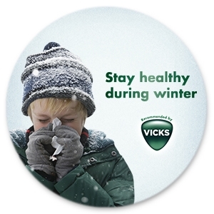 VICKS VH7V1 VapoPads NEW Vankúšiky s vôňou mentolu, 7 ks