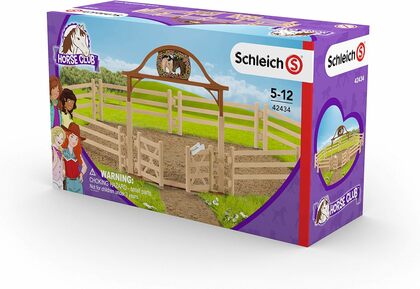 Schleich Pferdegehege mit Eingangstor