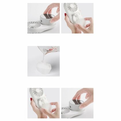 VITAMMY Dream Mist Mirror, Ventilátor párásítóval és tükörrel