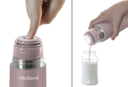 Miniland Terra Termoska, 500ml, růžová