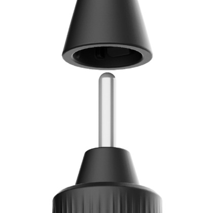 VITAMMY Pura Slim Ultralight Black Sonická zubná kefka novej generácie, čierna