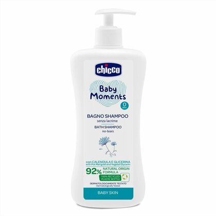 Chicco Baby Moments Shampoo Bath, 500ml, ab 0m+