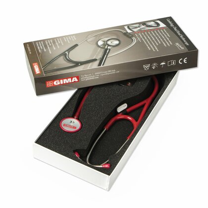 GIMA CARDIOLOGY CLASSIC - Y, Kardiologický stetoskop, bordó