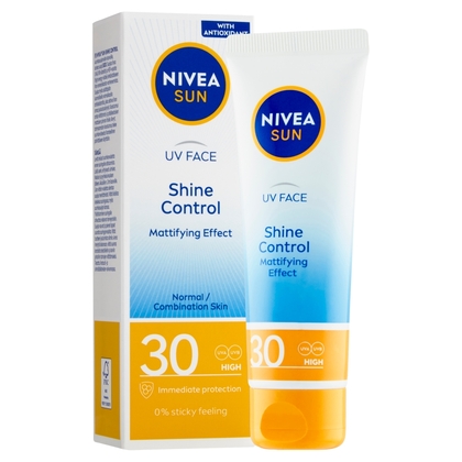 NIVEA Sun Mattierende Hautcreme zum Bräunen von 30, 50 ml