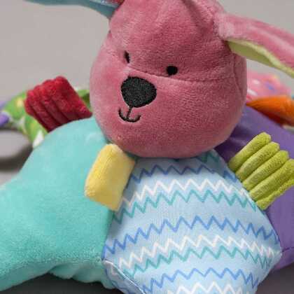 Ks Kids Edukačná hračka - Star Patrick, Vankúšik s hryzátkami