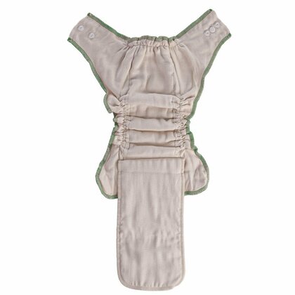 XKKO Organic  Plienkové nohavičky - Natural Veľkosť XL