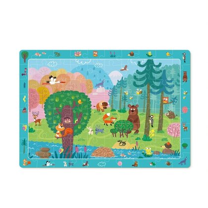 DoDo Puzzle - Freunde aus dem Wald 80 Teile