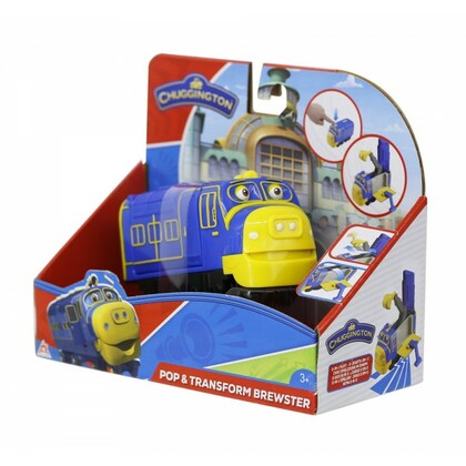 Chuggington Veselé vláčiky Pop&Transform - Brewster