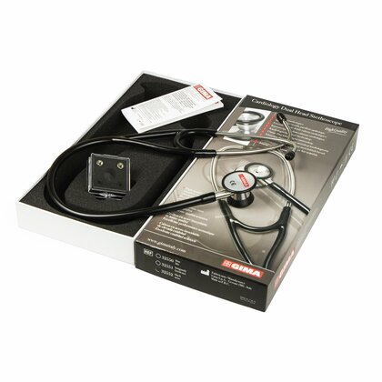 GIMA CARDIOLOGY CLASSIC - Y, Kardiologický stetoskop, černý