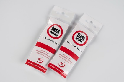 Test&Drive Jednorázový alkohol tester, 10ks