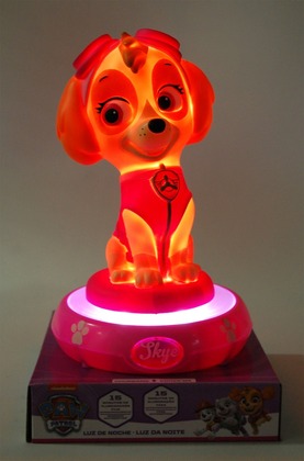 Kids Euroswan 3D nočné svetlo - Paw Patrol, Skye