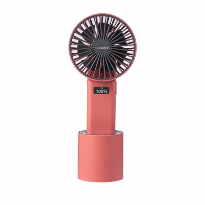 VITAMMY Dream Roto fan,  USB mini stolný ventilátor s otočnou základňou, červená