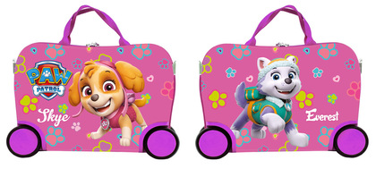 Nickelodeon Dětský kufřík na kolečkách malý, Paw Patrol, růžový, 3r+