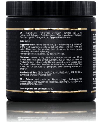 ZEEN Multi Collagen Protein 10 000mg, Výživový doplnok-Multikolagén, 230g (30 dávok)