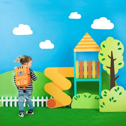 Trunki Toddlepak Batoh, Tyger Tipu, oranžový