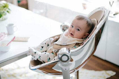 Bloom Vložka ke židli Fresco Chrome, malá a velká, zlatá