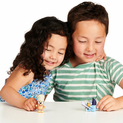 BLUEY Fancy Restaurant, Elegantní restaurace - set 2 figurek a příslušenství