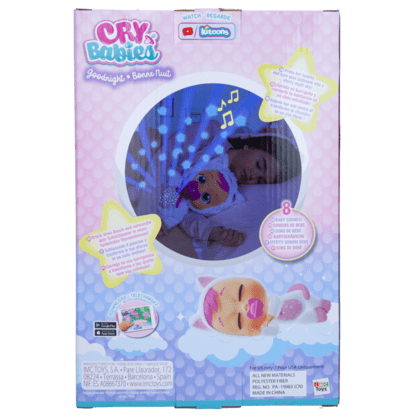 IMC Toys Cry Babies - Série Goodnight Starry Sky - Interaktivní panenka DAISY