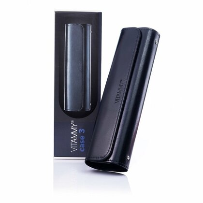 VITAMMY SYMPHONY Sonická zubná kefka s elegantným púzdrom, čierna + čierne púzdro