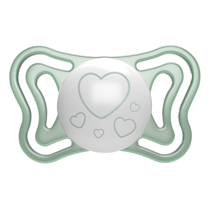 Chicco Physio Light, Lumi Ukľudňujúci cumlík 2-6m, svietiaci v tme, 2ks