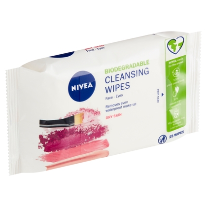 NIVEA Nivea® Jemné čistící pleťové ubrousky 3v1, 25 ks