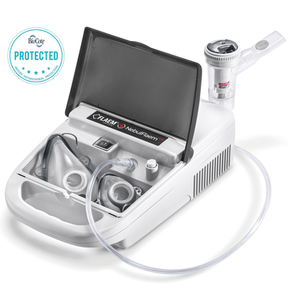 FLAEM NEBULFLAEM 4.0 Profesionálny pneumaticko-piestový inhalátor, 4 prevádzkové režimy