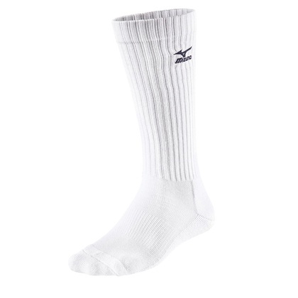 Mizuno Volley Športové ponožky dlhé, biele, 38-40