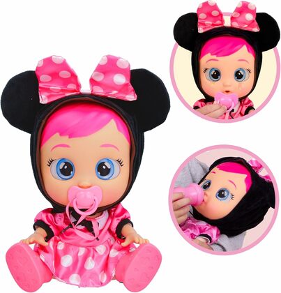 IMC Toys Cry Babies - Interaktívna bábika Minnie