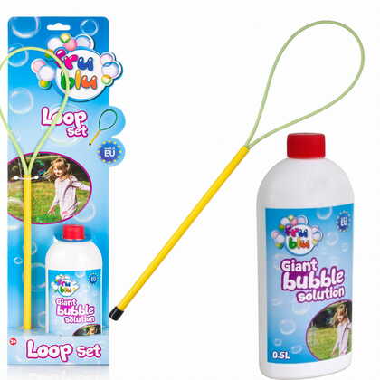 FRU BLU Bublifuk - Slučka na veľké bubliny + roztok 0,5L