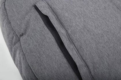 CuddleCo Comfi-Extreme, Detský fusak, 90x50cm, šedá melanž/čierna, hviezdy