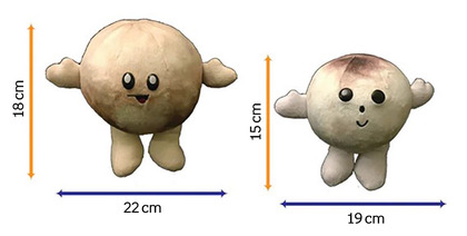 Celestial Buddies Plyšové planéty - Mesiac a Cháron