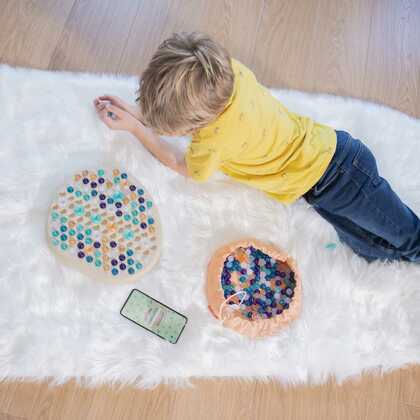 Miniland Hračka pre deti na vytvorenie mandaly, od 4r - 8r