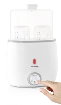 Miniland Ohrievač fliaš a sterilizátor na dve fľaše 3v1