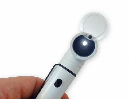 Riester e-scope® Optický otoskop s inovativním 3,7V (5500 K) LED světlem, v pouzdře, bílý