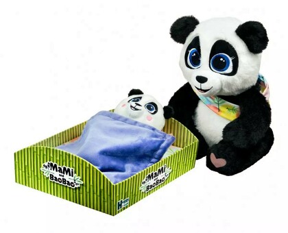Luppy Luv Interaktiver Panda und Baby-Panda (Mami & BaoBao)