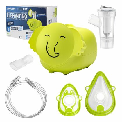 NOVAMA ELEFANTINO Pneumatický piestový inhalátor pre deti aj dospelých