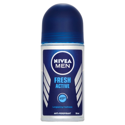 NIVEA Men Fresh Active Ball Antitranspirant, 50 ml