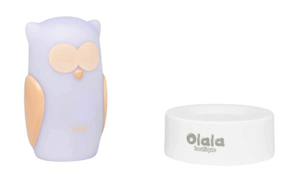 Olala Boutique LED Nočné svetlo, Sova Come, biela