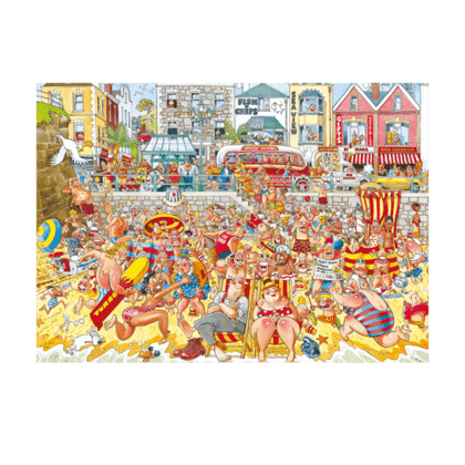 Jumbo Wasgij Puzzle - Hight Tide!, 1000 darab