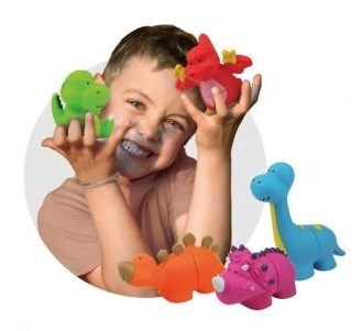 Ks Kids Blocks Popboblocs – Verbindungsblöcke – orangefarbener Dinosaurier