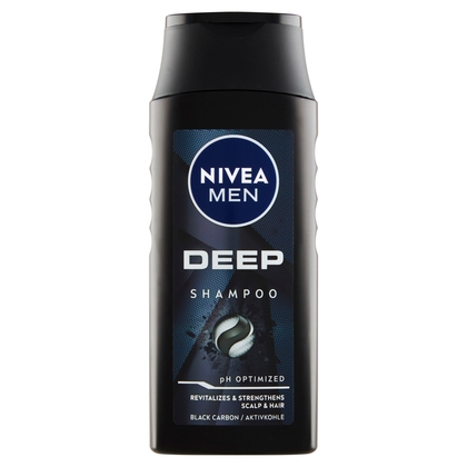 NIVEA Men Deep Shampoo, 250 ml
