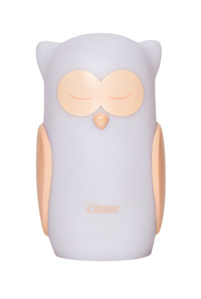 Olala Boutique LED Nočné svetlo, Sova Come, biela