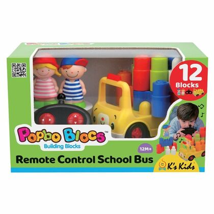 Ks Kids Ferngesteuerter Schulbus – Bausteinset