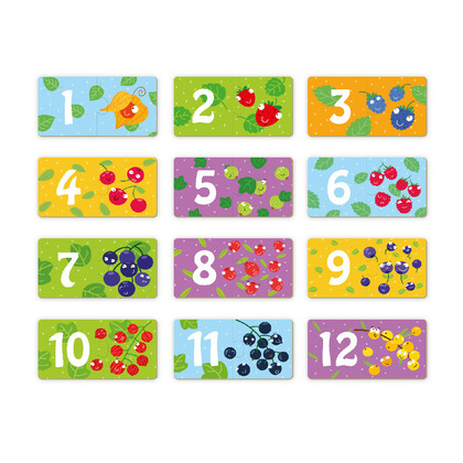 DoDo Puzzle Duo Fruit 12x2 db
