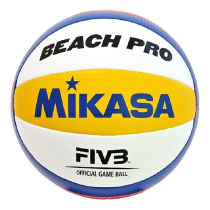 Mikasa Beach Pro BV550C Strandröplabda, fehér, kék, narancs, sárga, nagy. 5