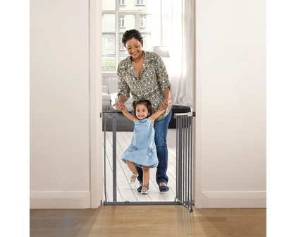 Dreambaby Sicherheitstor AVA Gate (B: 75-81 cm x H: 76) – grau