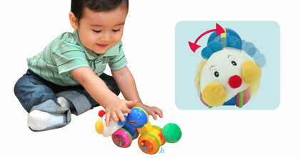 Ks Kids Interaktívna pohyblivá húsenica